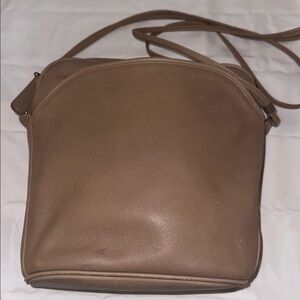Vintage COACH Leather Bag Crossbody Purse Early putty United States